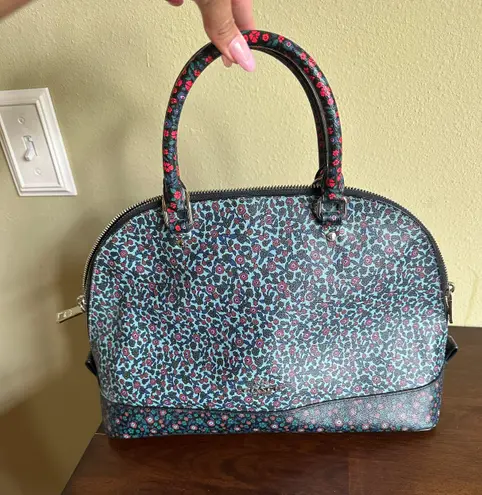 Coach Bag Flower Print