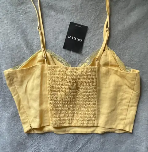 Forever 21 Yellow Top