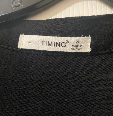 Timing Tie Front Dolman Top