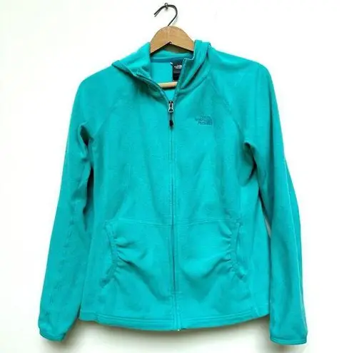 The North Face  Seafoam Green Lightweight Thermo Fleece Hoodie Small