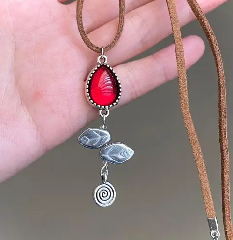 Handmade goth victorian whimsical retro vintage style unique necklace