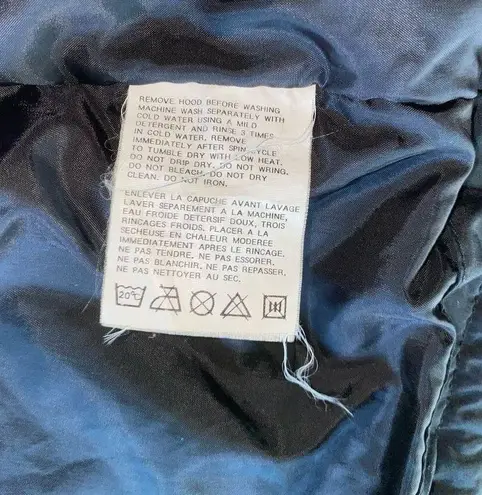 Head Skiwear winter skiing jacket coat puffer vintage hooded black size 10