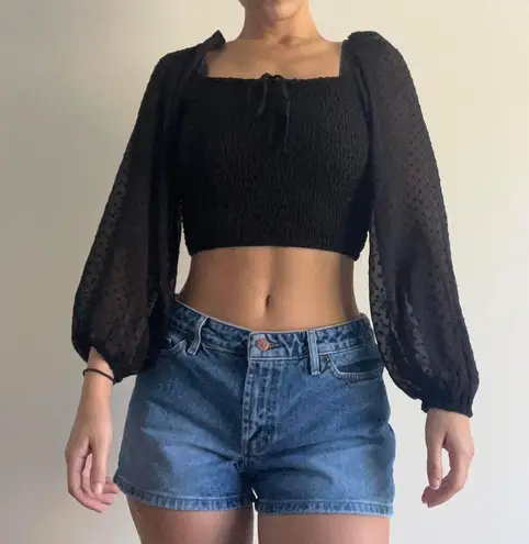Black Crop Top Going Out
