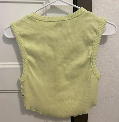 Urban Outfitters half button up tank top 