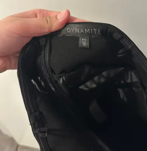 Dynamite Black Corset Jumpsuit