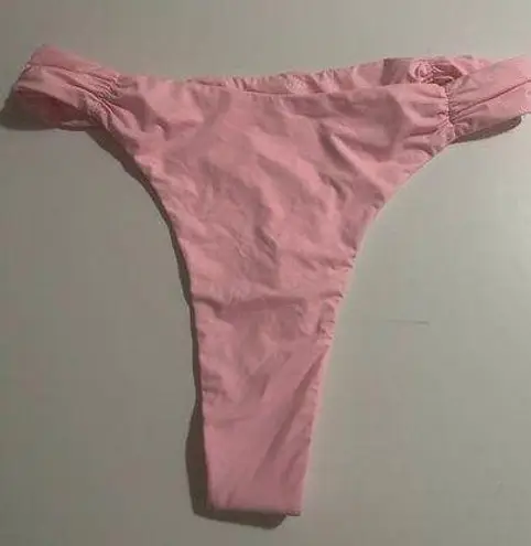 Riot Swim Thong Bikini Mira Bottom - Blush XL