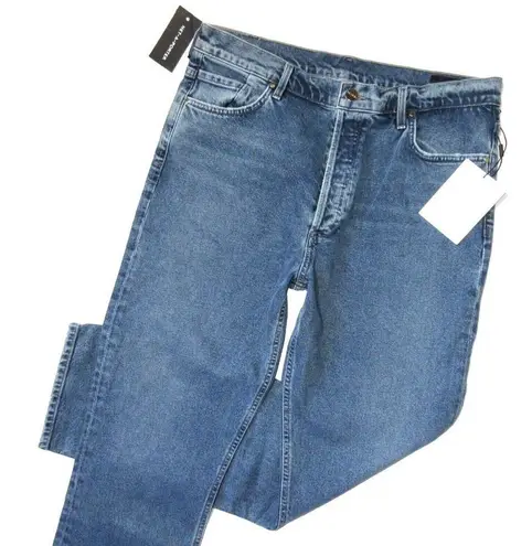 NWT Goldsign The Morgan in Dunn Slim Straight Heavyweight Denim Jeans 31