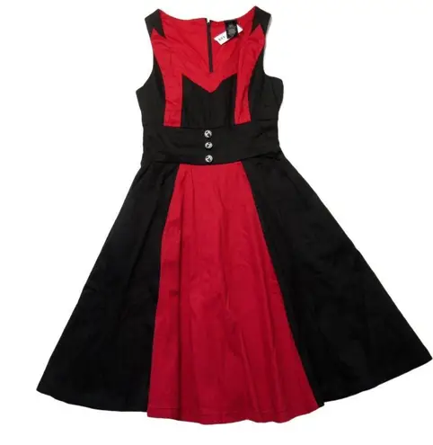 NWT Her Universe Marvel WandaVision Scarlet Witch Cotton Fit & Flare Dress XS Size undefined