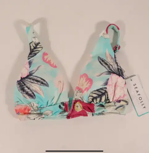 Seafolly NWT X Revolve Modern Love Longline Tri Bikini Top