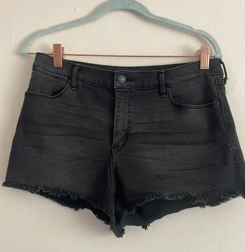 Abercrombie & Fitch Black Denim Shorts