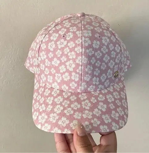 Coach  Baseball Hat With Graphic Ditsy Print c9124