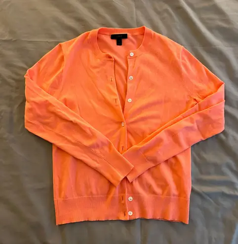 J.Crew  Cardigan Sweater Creamsicle Orange