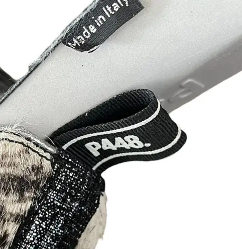 P448 NEW Women's Lucy High Top Calf Hair Pull On Platform Sneakers size 40 EU