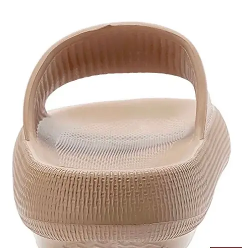 Story Taupe Cloud Insole Cushion Slip On Slide