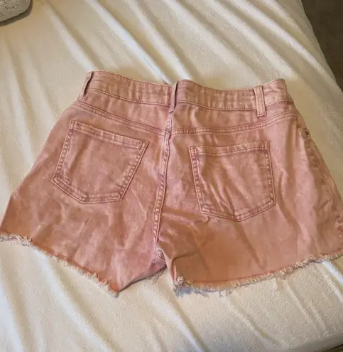 Time & Tru  Pink Denim Shorts