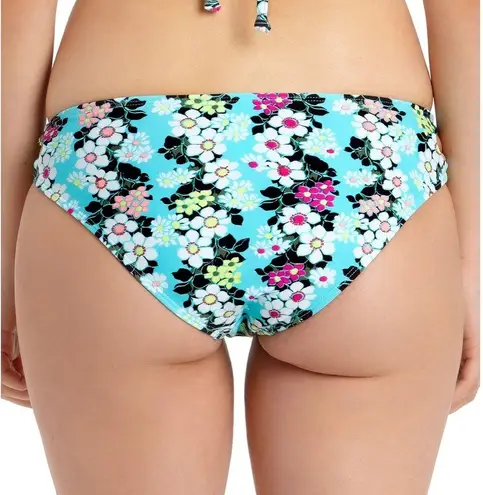 California Waves  Floral Strappy Bikini Swim Bottom