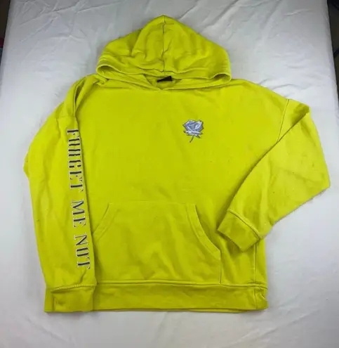 Rose hoodie Yellow