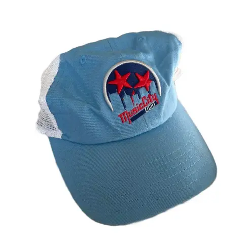 Dome Headware Music City Light Nashville, Tennessee Baby Blue Baseball Cap 🔥