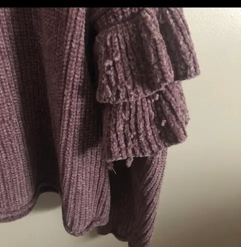 Mossimo Supply Co Mauve Pink Chenille Sweater