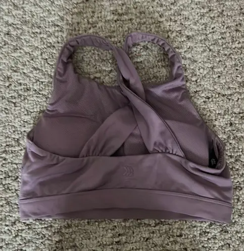 All In Motion crossback mauve sports bra