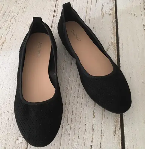 Black Ballet Flats Size 8.5 - Image 1
