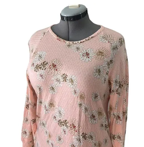 Paul & Joe pink midi t shirt dress. Long sleeve Ultra soft size medium