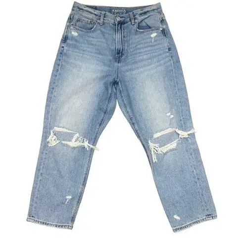 American Eagle  Mom Jean Distressed/Ripped Jeans