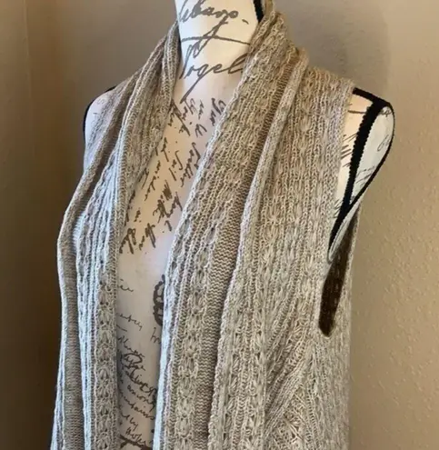NWT Quagga draped shawl collar sweater vest OS Size undefined