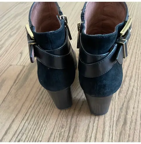 Louise et Cie Vasca Black Leather Booties