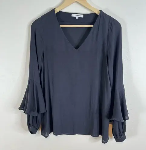 Ro & De  | Bell Sleeve Blouse Size Small Black