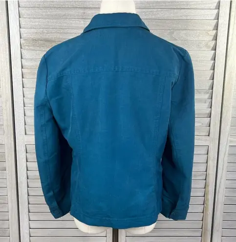 Petite Sophisticate Jacket Lightweight Teal-Medium