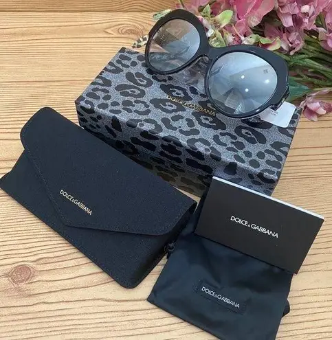 Dolce & Gabbana Authentic New  Oversized 56mm Butterfly Sunglasses