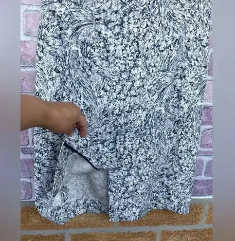 MM.LaFleur M.M.LaFleur Sarah 4.0 Dress in Indigo Marble size 8