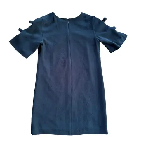 Club Monaco Little Black Dress Mini Dress Bow Sleeves Size 0