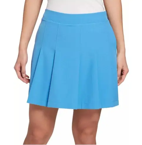 Lady Hagen  Preppy Blue 7” Pleated Fashion Golf Skort Active Womens Size 10