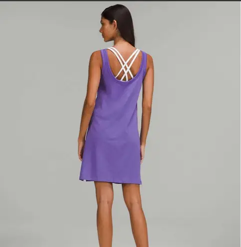 Lululemon Classic Fit Cotton Blend Scoop Dress