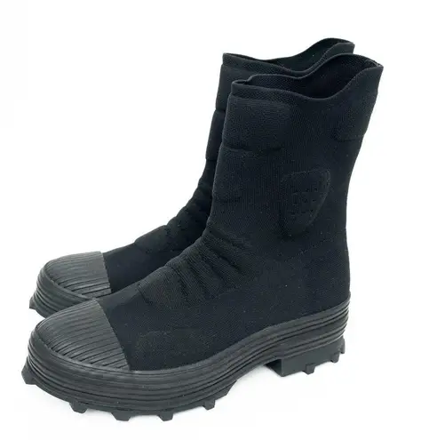 Camper. New! Lug Sole Boot Camper Traktor Boot. Black Size 11.5