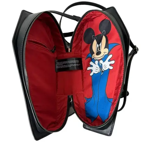 Lounge Fly Disney Count Mickey Coffin Backpack Crossbody Convertible Bag Purse