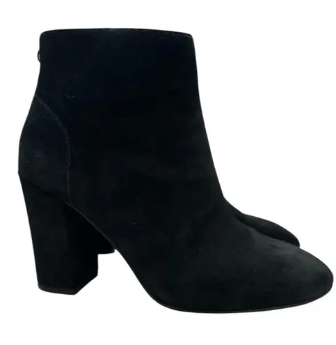 Ash Black Suede Ankle Boots Booties Women’s Size 7