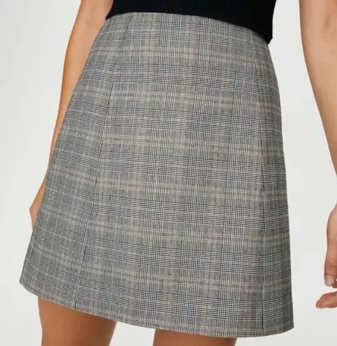 Babaton  Plaid Skirt