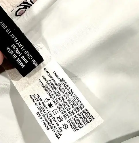 NWT Tavik Ali Moderate Swim Bottom in Light Blue Wild Flower Print