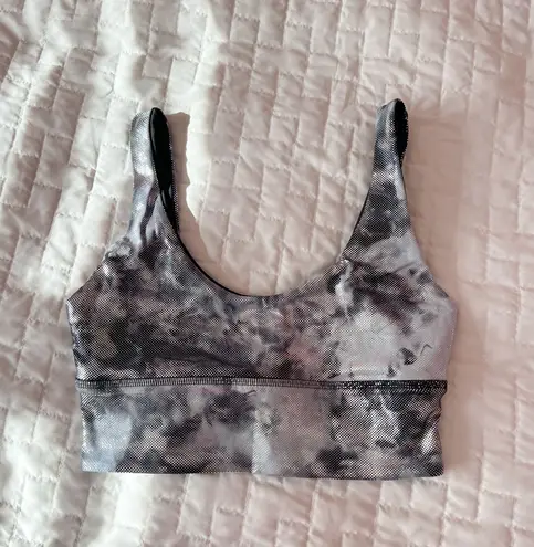 Lululemon Align Metalic Shine Reversible Sports Bra Size 4