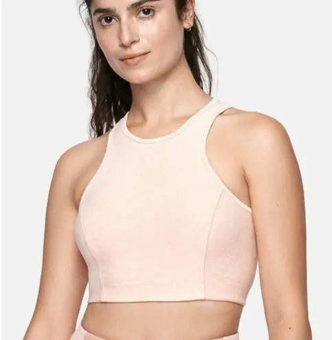 Outdoor Voices  Athena Crop Top in Blush Pink