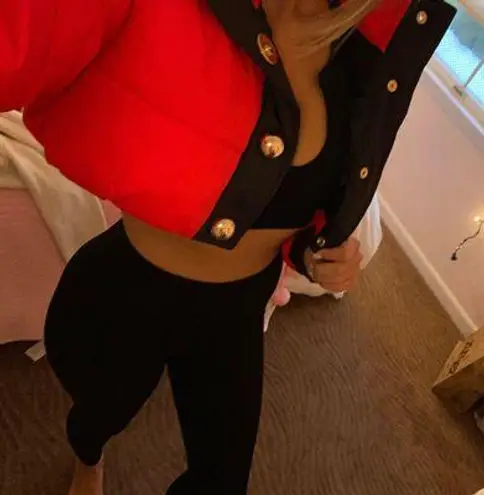 Moschino Mochino Red Puffer 