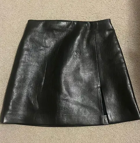 Aritzia Leather Skirt