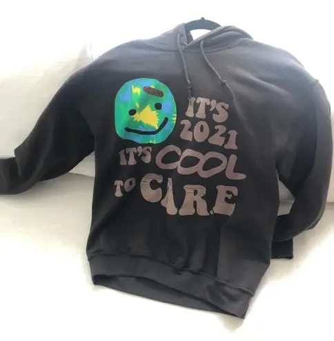 Lonely Ghost It’s 2021 It’s Cool To Care Sweatshirt