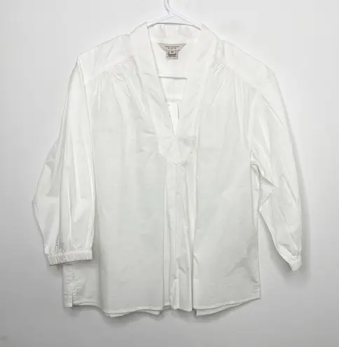 French Connection NWT  white popover top oversized 
Size XS
New with tags