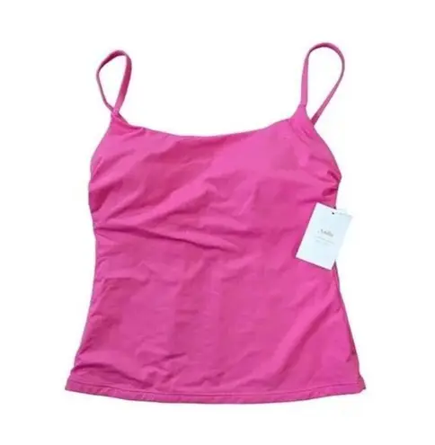 ANDIE Swim The Longline Tank Top Rogue Pink Eco Nylon S NWT