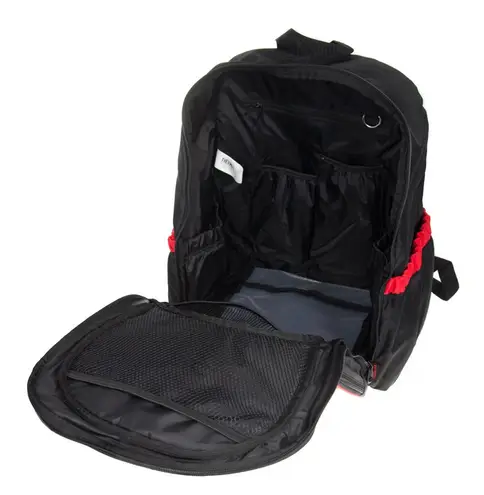 Thermos Foogo Black/Red Diaper Backpack Bag