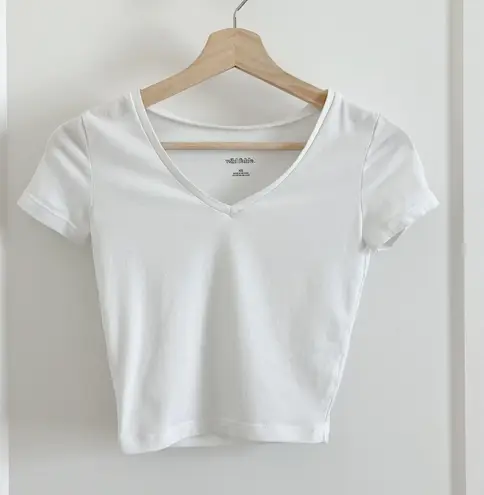 Wild Fable White Baby Tee